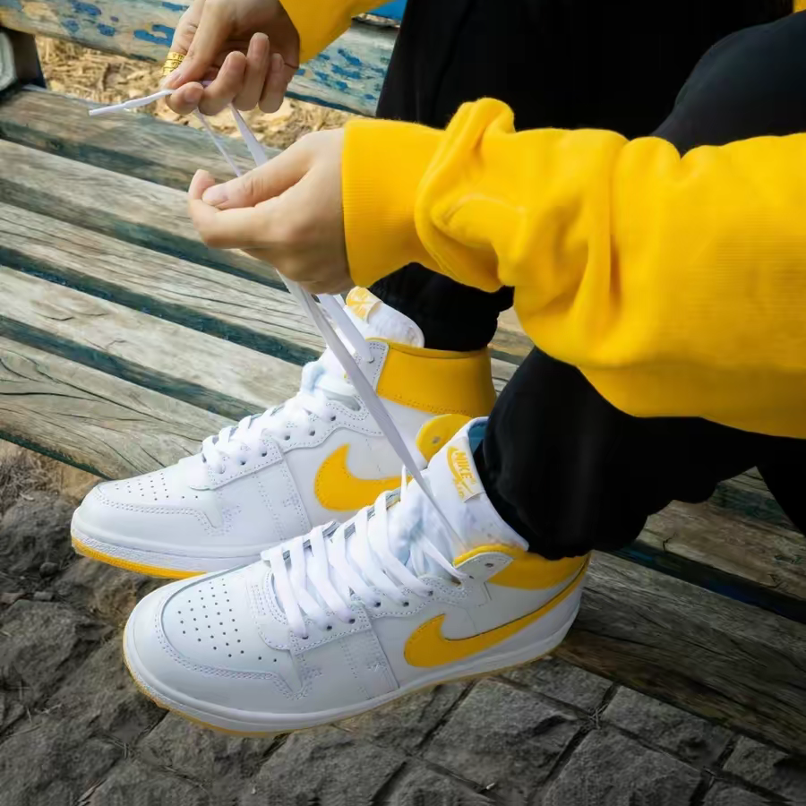 Giày Nike Air Ship 'University Gold' DX4976-107 - Ảnh 4