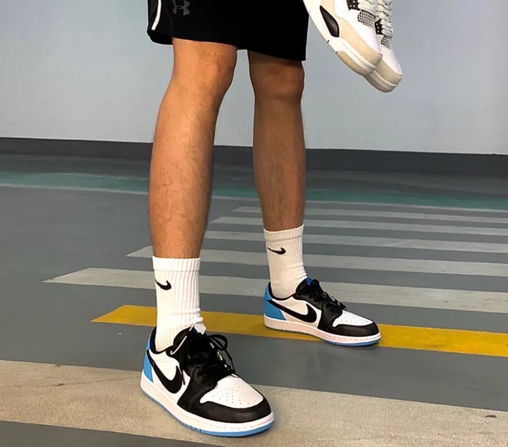 Giày Nike Air Jordan 1 Retro Low OG 'Powder Blue' CZ0790-104 - Ảnh 3