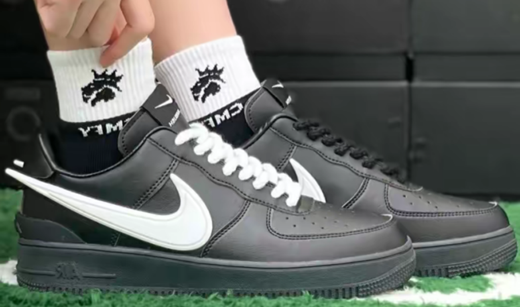 Giày Nike AMBUSH x Air Force 1 Low 'Black' DV3464-001 - Ảnh 2