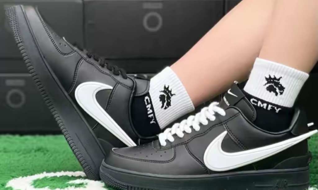Giày Nike AMBUSH x Air Force 1 Low 'Black' DV3464-001 - Ảnh 3