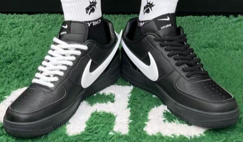 Giày Nike AMBUSH x Air Force 1 Low 'Black' DV3464-001 - Ảnh 4