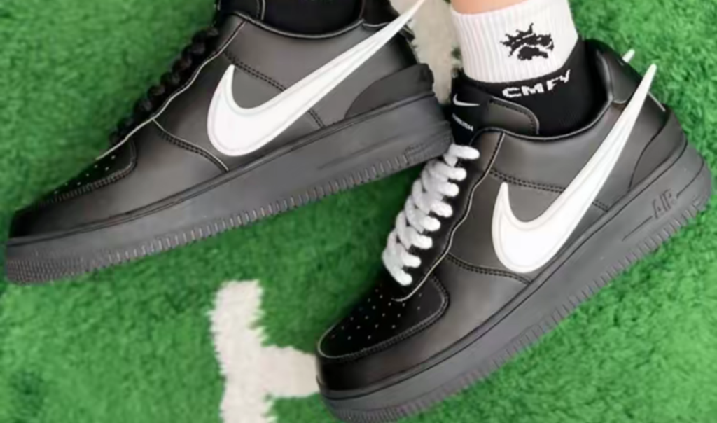 Giày Nike AMBUSH x Air Force 1 Low 'Black' DV3464-001 - Ảnh 5
