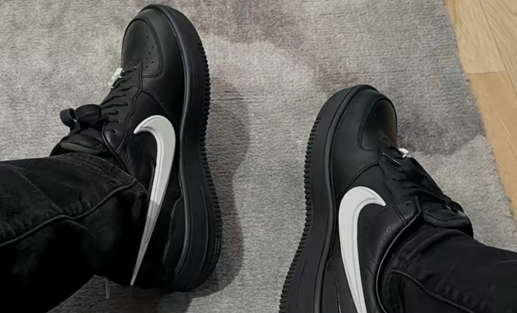 Giày Nike AMBUSH x Air Force 1 Low 'Black' DV3464-001 - Ảnh 7