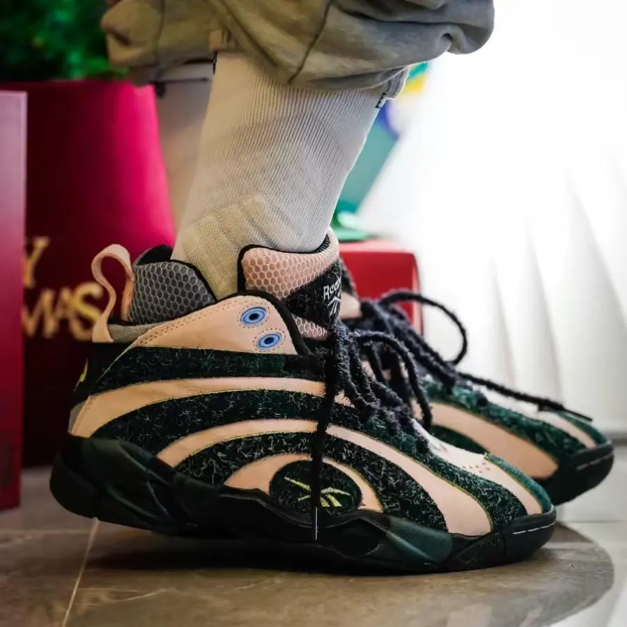 Giày Reebok Brain Dead x Shaqnosis 'Dark Forest' GX9600 - Ảnh 3