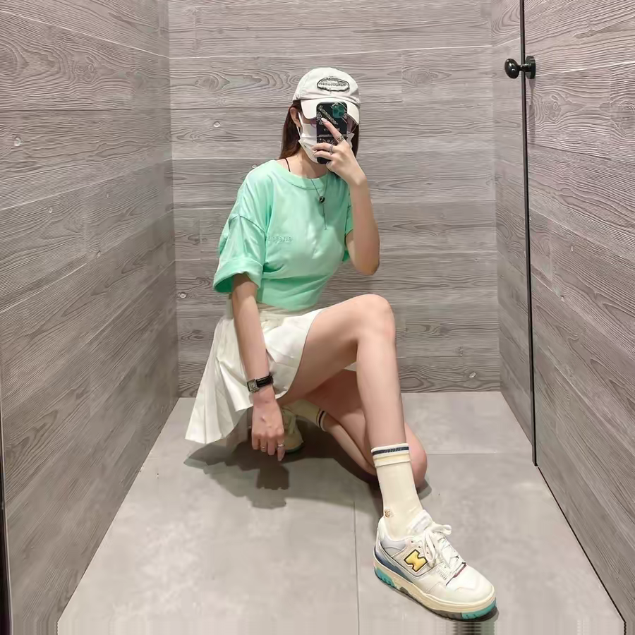 Giày New Balance 550 'White Surf' BB550SSC - Ảnh 6