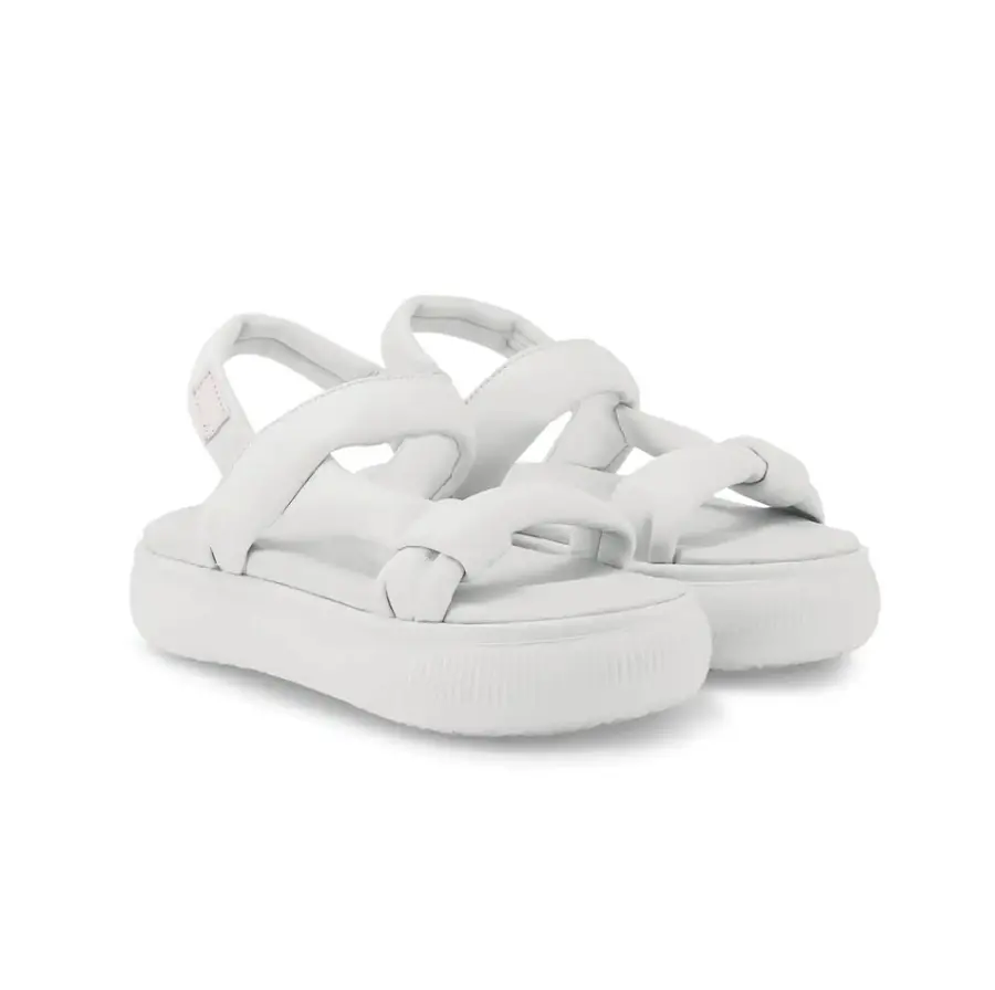 Dép Puma Suede Mayu Summer 'White' 383379-01 - Ảnh 2
