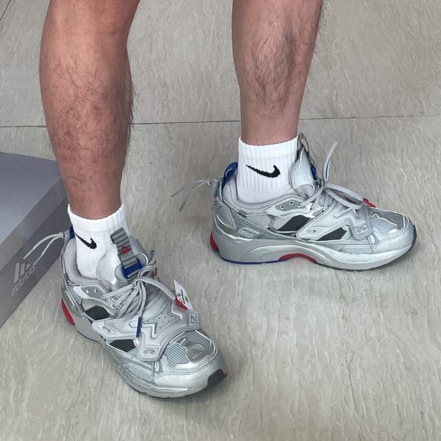 Giày Adidas Spiritain 2000 Deluxe 'Silver' HQ3649 - Ảnh 4