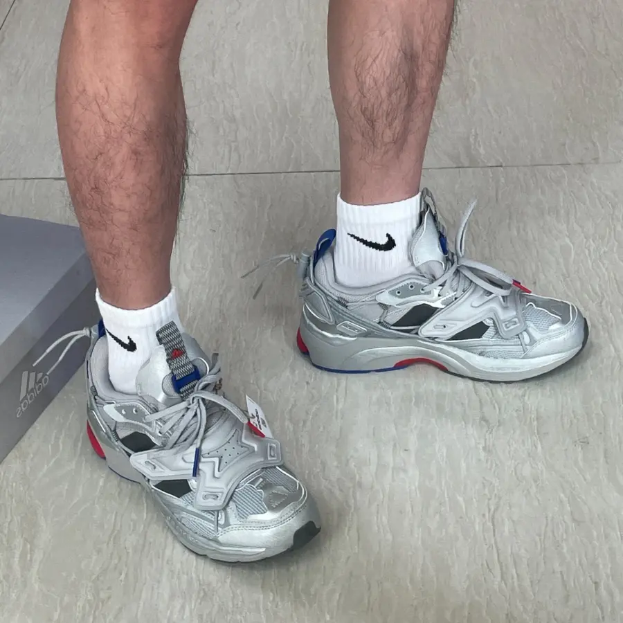Giày Adidas Spiritain 2000 Deluxe 'Silver' HQ3649 - Ảnh 4