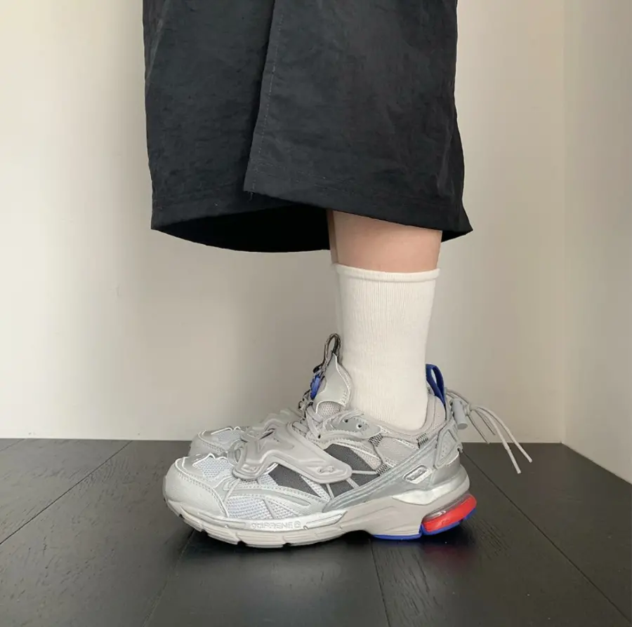 Giày Adidas Spiritain 2000 Deluxe 'Silver' HQ3649 - Ảnh 3