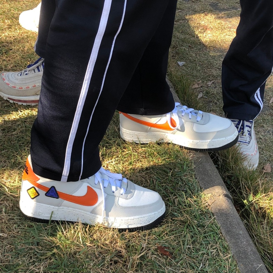 Giày Nike Air Force 1 Low 'Light Bone Sail - Starfish Orange' DO4657-081 - Ảnh 3