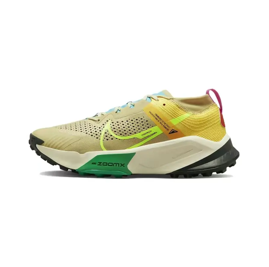 Alternative view of Giày Nike ZoomX Zegama Trail 'Team Gold Volt' DH0623-700