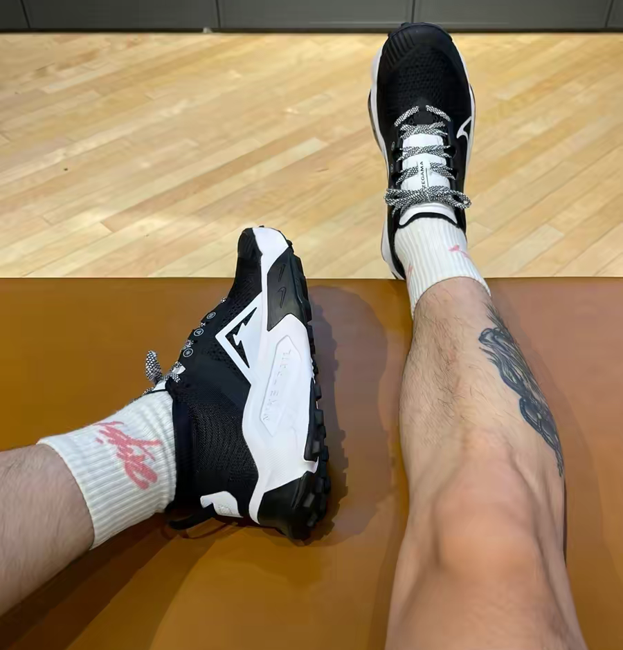 Giày Nike ZoomX Zegama Trail 'Black White' DH0623-001 - Ảnh 4