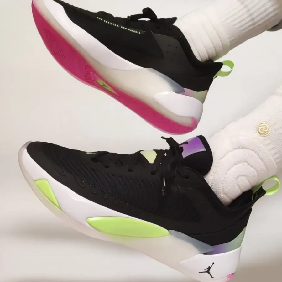 Giày Nike Jordan Luka 1 PF 'Black Lime Glow' DQ6510-003 - Ảnh 5