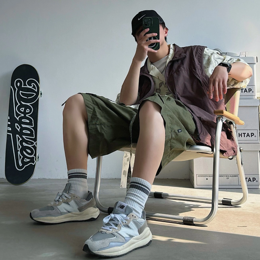 Giày New Balance 57/40 'Grey Day' M5740TA - Ảnh 5