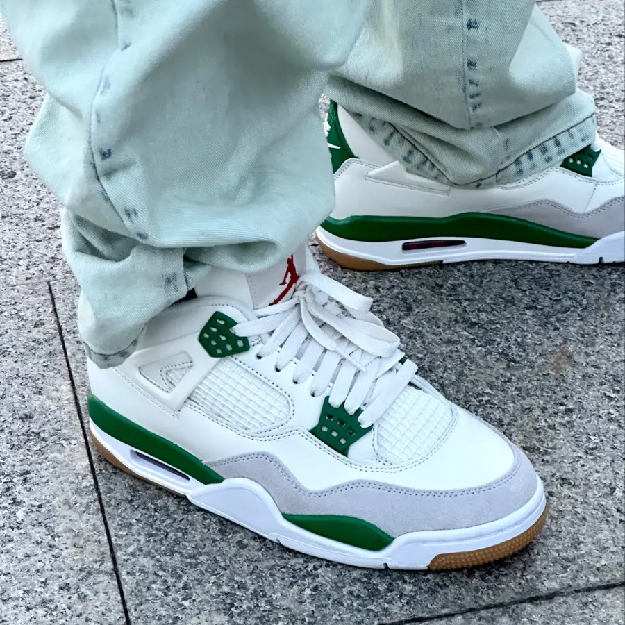 Giày Nike Air Jordan 4 Retro 'Pine Green' DR5415-103 - Ảnh 3
