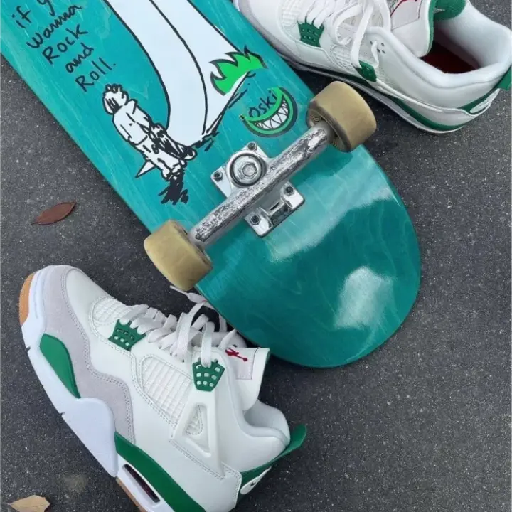Giày Nike Air Jordan 4 Retro 'Pine Green' DR5415-103 - Ảnh 4