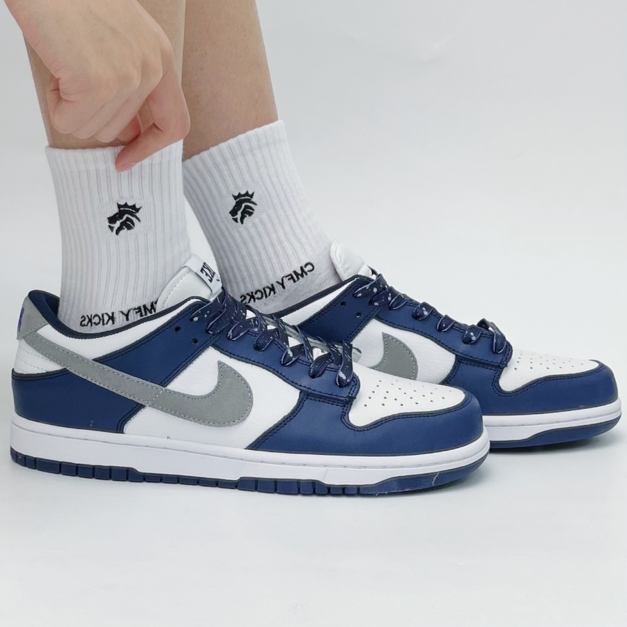 Giày Nike Dunk Low 'Midnight Navy Smoke Grey' FD9749-400 - Ảnh 5