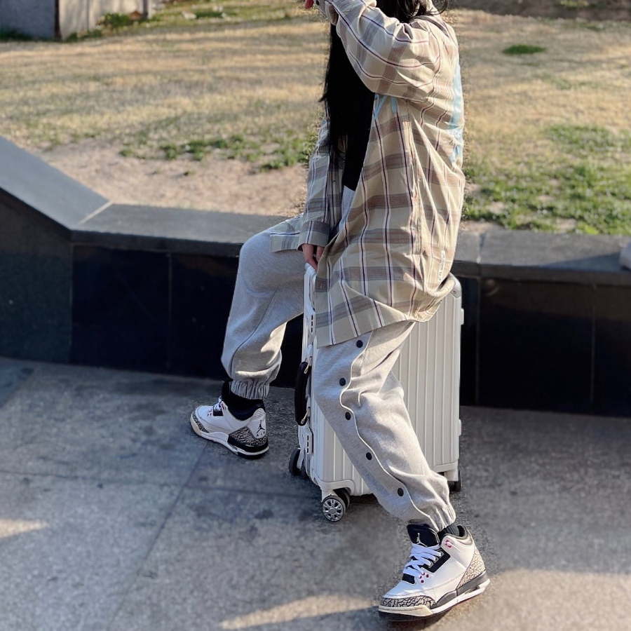 Giày Nike Air Jordan 3 Retro BG 'Infrared 23' 398614-123 - Ảnh 3