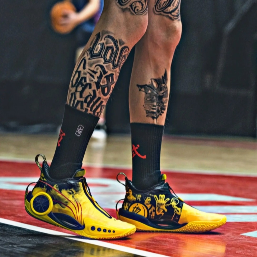 Giày Lining Way of Wade 9 'Bruce Lee' ABAR119-11 - Ảnh 4