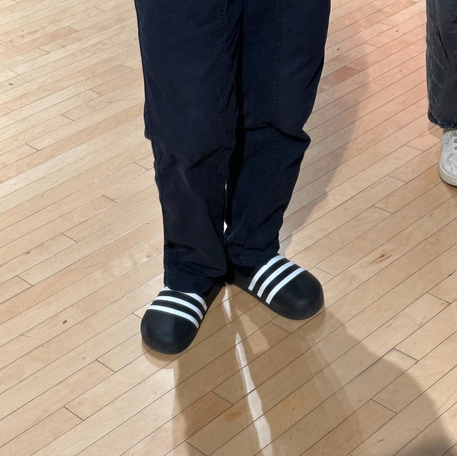 Dép Adidas adiFOM Adilette Slide 'Black White' HQ7218 - Ảnh 3