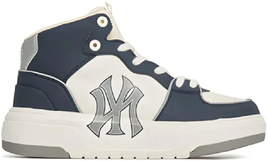 Giày MLB Chunky Liner High New York Yankees 'Navy' 3ASXCB12N-50NYD
