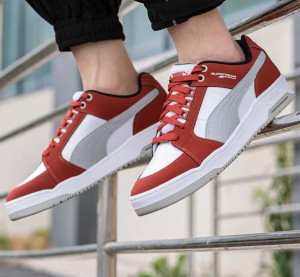 Alternative view of Giày Puma Slipstream Lo 'Block White Chili Oil' 385643-02