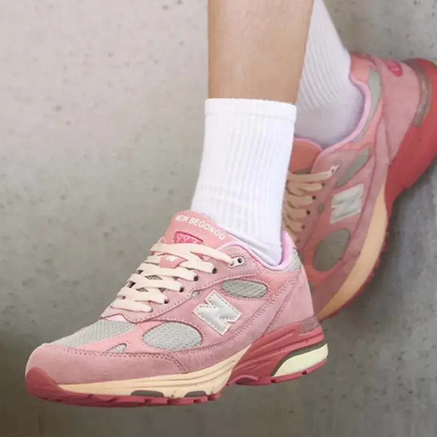 Giày New Balance 993 x Joe Freshgoods 'Powder Pink' WR993JH1 - Ảnh 4