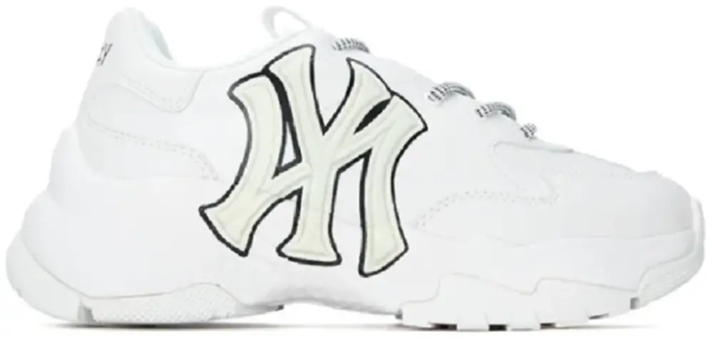 Giày MLB Big Ball Chunky New York Yankees 'White' 3ASHCS12N-50WHS