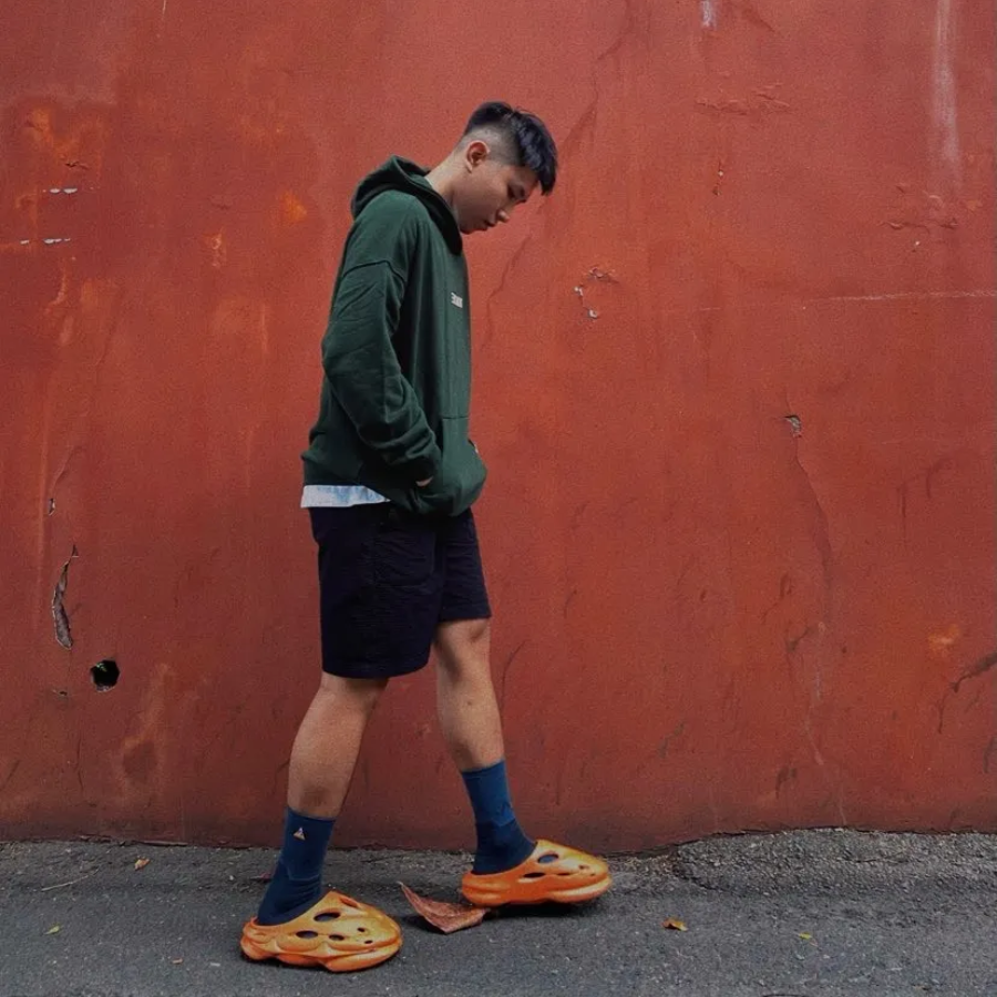 Dép EQLZ Equalizer 'Red' 22FQ110066AR - Ảnh 2