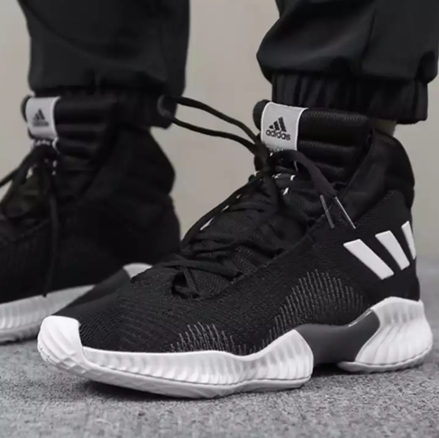 Giày Adidas Pro Bounce 2018 'Black White' FW5746 - Ảnh 3