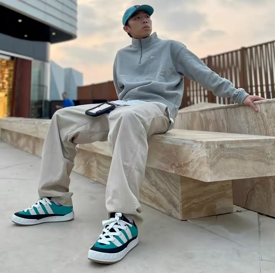 Alternative view of Giày Adidas Adimatic 'Forest' GZ6206