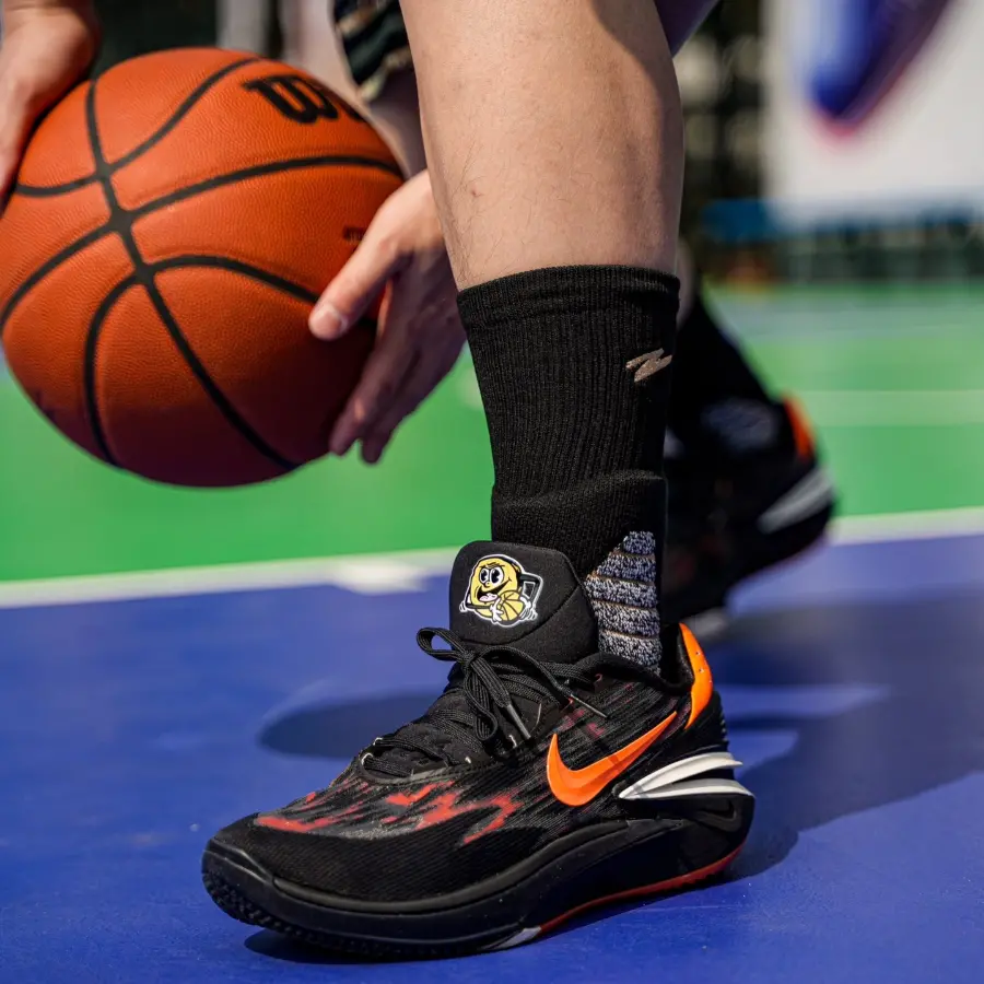 Giày Nike Air Zoom GT Cut 2 'Black Phantom Orange' DJ6013-004 - Ảnh 4