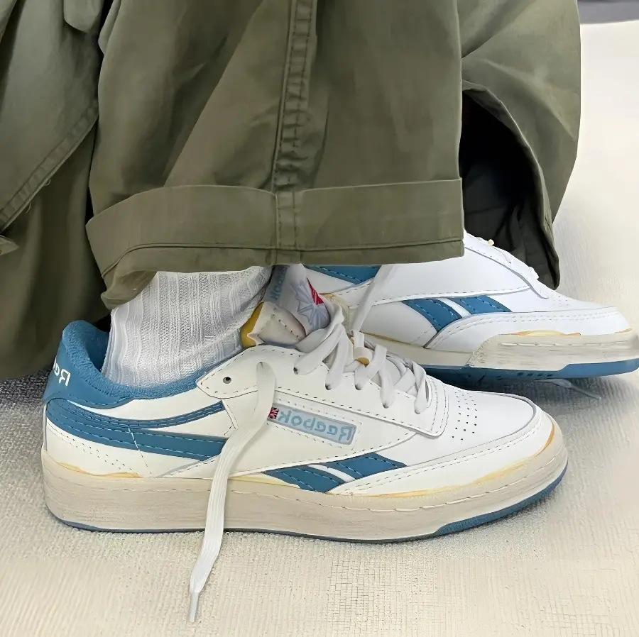 Giày Reebok Club C 85 Vintage 'Chalk Alabaster' GY9654 - Ảnh 4