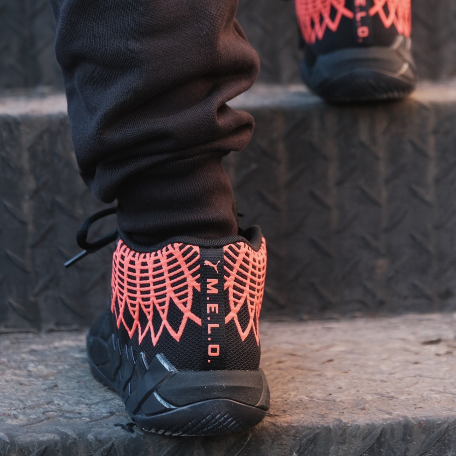 Giày Puma MB.01 'Black Red Blast' 376443-08 - Ảnh 3