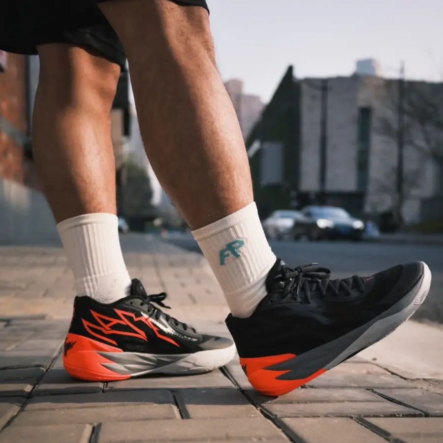 Giày Puma LaMelo Ball MB.02 'Black Sunset Glow' 378287-01 - Ảnh 3