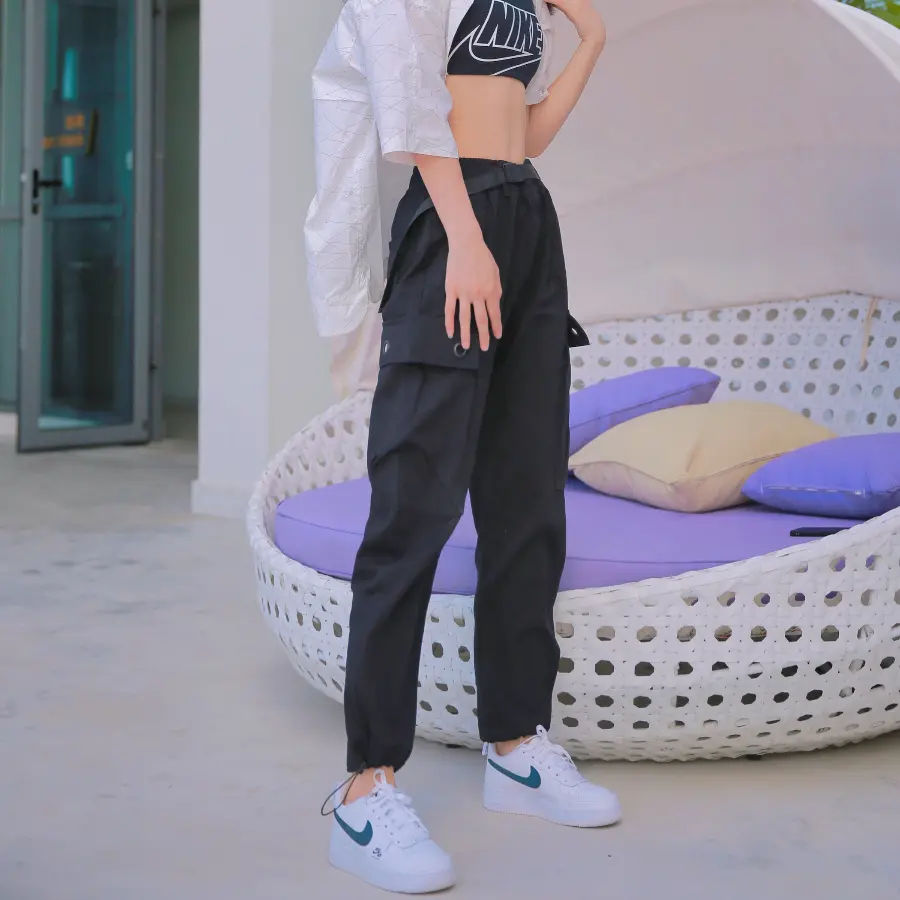 Giày Nike Air Force 1 GS 'White Obsidian' CZ4203-101 - Ảnh 4