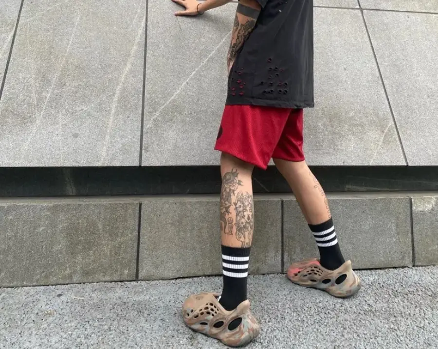 Giày Adidas Yeezy Foam Runner Mx 'Sand Grey' GY3969 - Ảnh 7