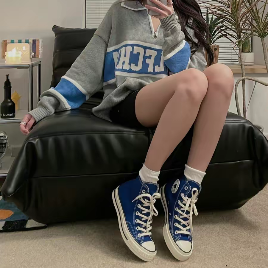 Giày Converse Chuck 70 High 'Rush Blue' 168509C - Ảnh 4