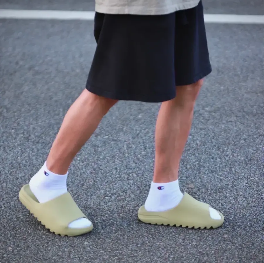 Dép Adidas Yeezy Slides 'Resin' FX0494 - Ảnh 5