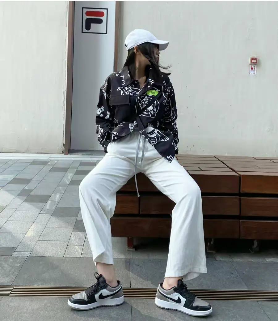 Giày Nike Air Jordan 1 Retro Low 'ATMOSPHERE' 553558-110 - Ảnh 6