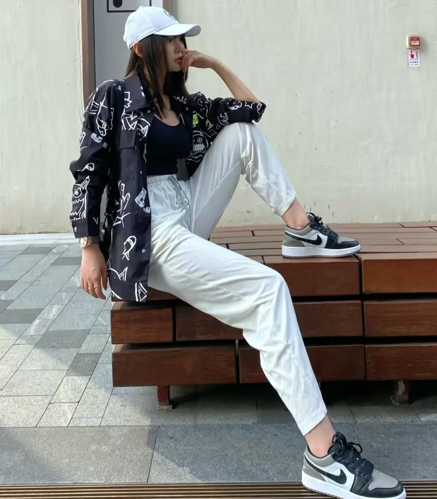 Giày Nike Air Jordan 1 Retro Low 'ATMOSPHERE' 553558-110 - Ảnh 4