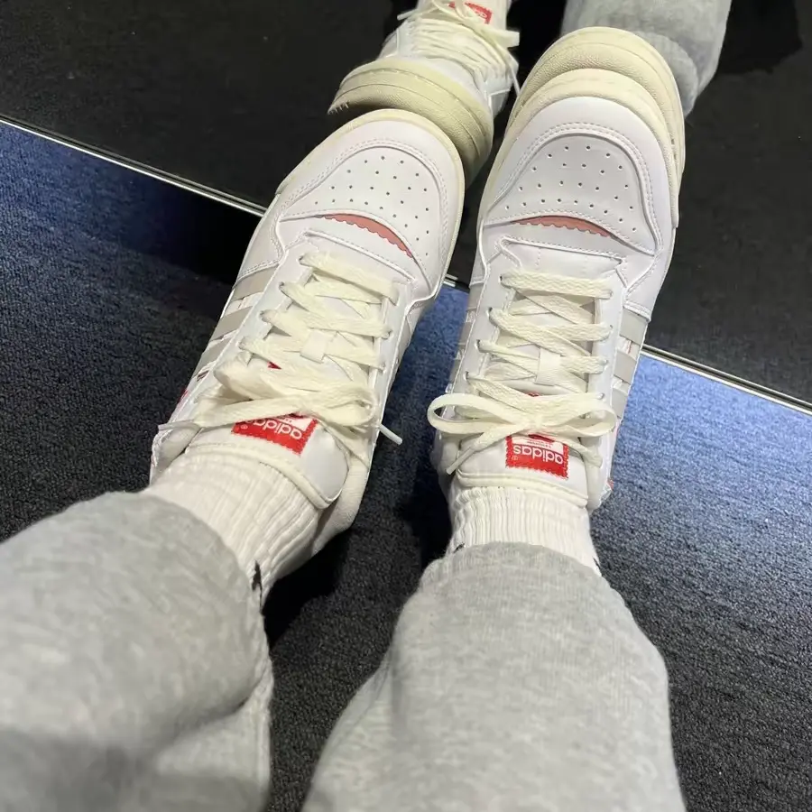 Giày Adidas Forum Exhibit Low 2 'White' IE7996 - Ảnh 4