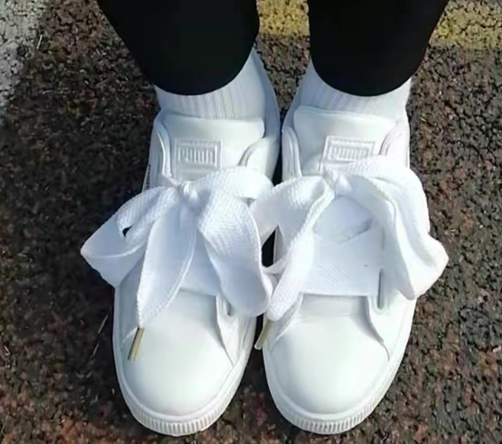 Giày Puma Wmns Basket Heart 'Patent Jr' 364817-02 - Ảnh 2