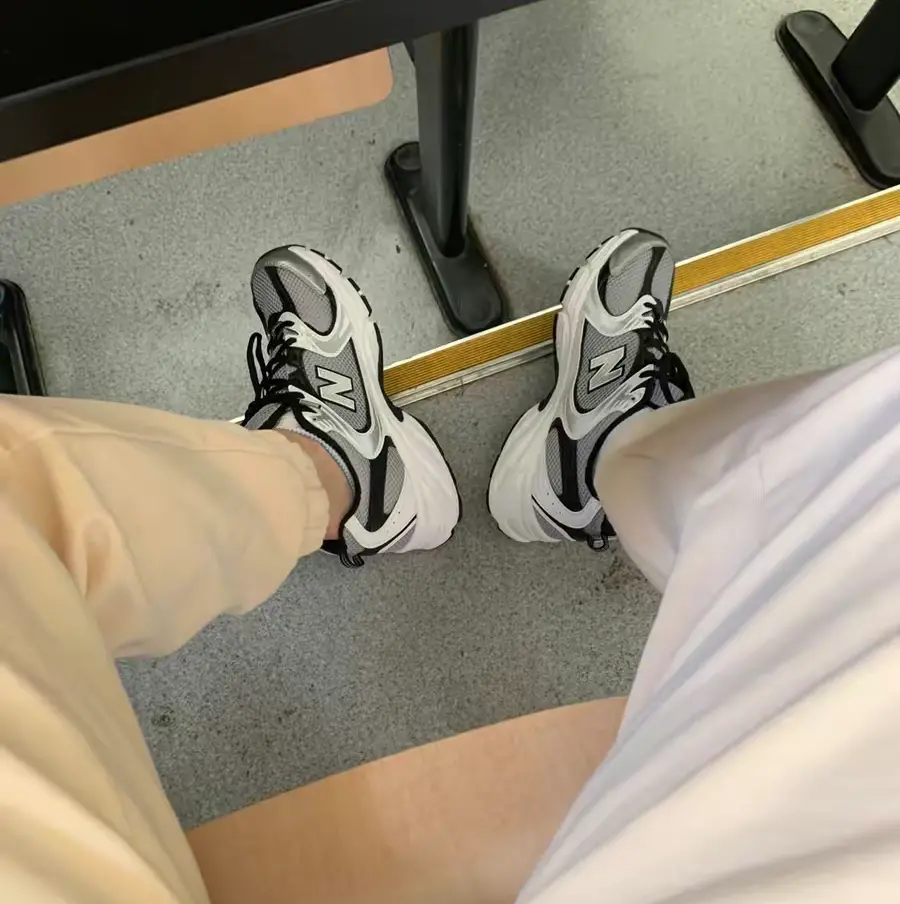 Giày New Balance 530 'White Navy' MR530USX - Ảnh 5