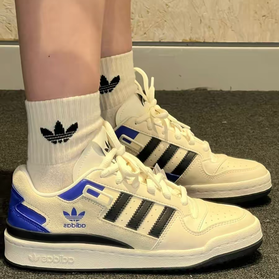 Giày Adidas Forum Low 'Wonder White Lucid Blue' HQ4426 - Ảnh 4