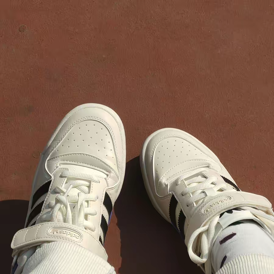 Giày Adidas Forum Low 'Wonder White Lucid Blue' HQ4426 - Ảnh 2