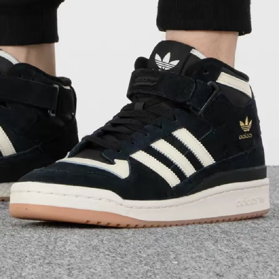 Giày Adidas Forum Mid ‘Black Cream Gum’ FZ6252 - Ảnh 5