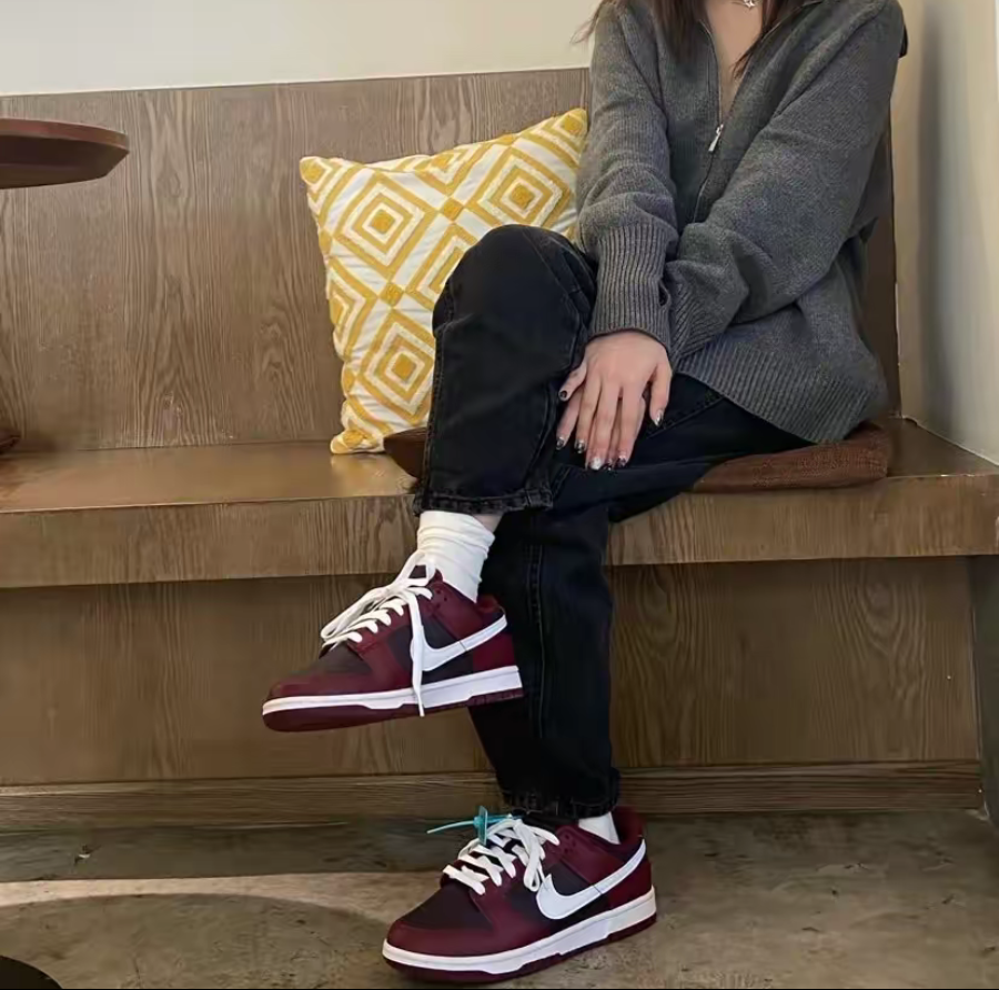 Giày Nike Dunk Low 'Dark Beetroot' DJ6188-600 - Ảnh 8