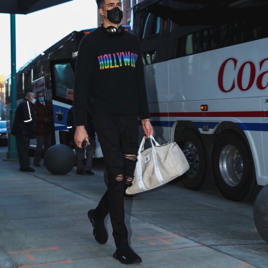 Giày Balenciaga Speed 2.0 Sneaker 'Black' 617239 W2DB1 1013 - Ảnh 5