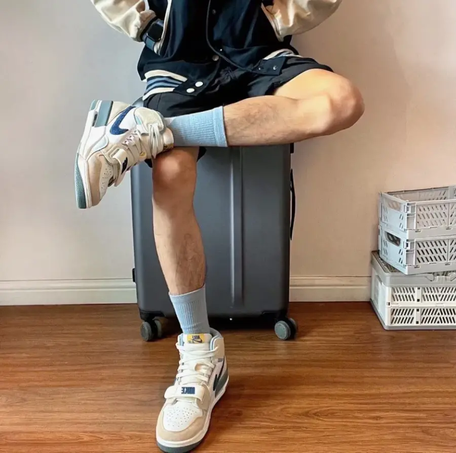 Giày Nike Air Jordan Legacy 312 ‘White Mystic Navy’ DQ5347-141 - Ảnh 6